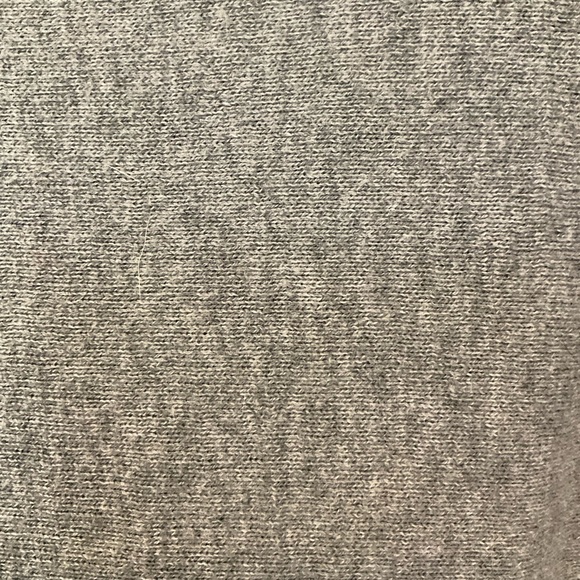 Forever 21 Heather Grey Sweater, 100% Cotton, 3/4 Sleeves w/ Ribbed Bands, Sz S - Picture 4 of 9